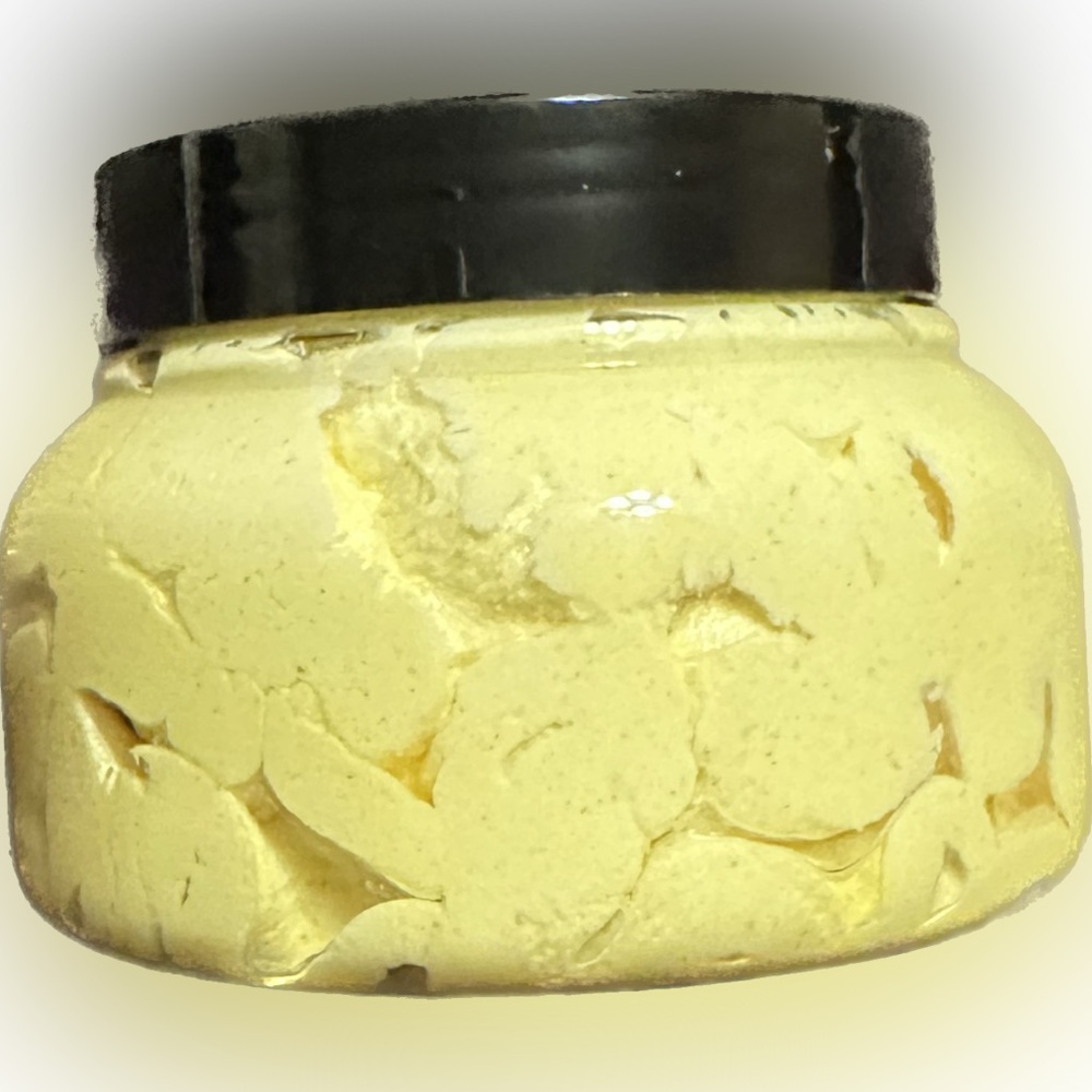 Homemade All Natural Turmeric Foaming Scrub